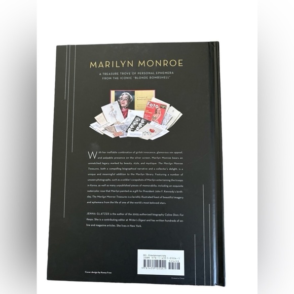 Marilyn Monroe Coffee Table Book Treasures Personal Archives Hardcover 2008 - Picture 7 of 11